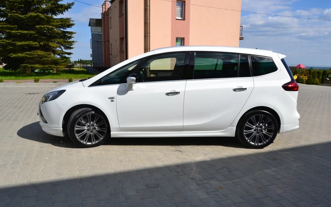 Opel Zafira cena 38900 przebieg: 229000, rok produkcji 2013 z Sokółka małe 232